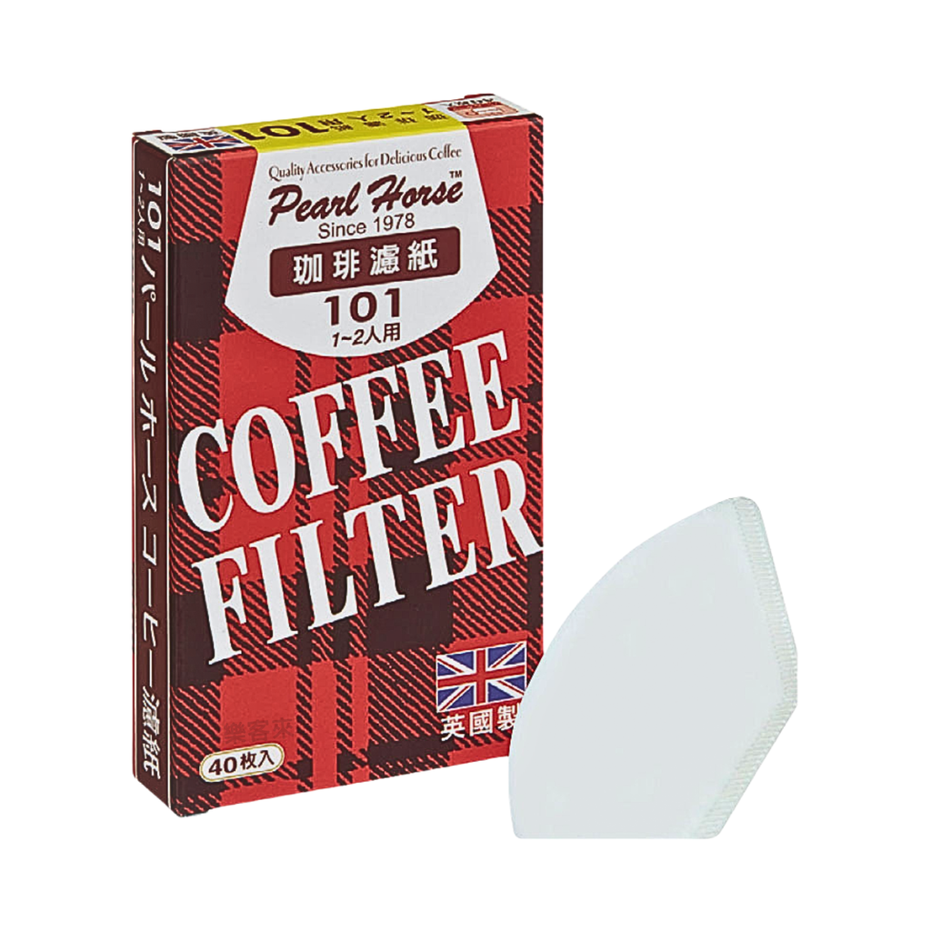 L0517_寶馬牌 咖啡濾紙1-2人-白色