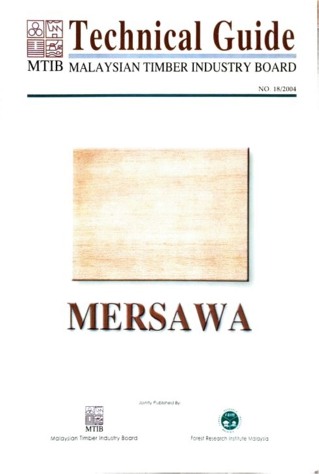 Technical Guide No. 18 - Mersawa