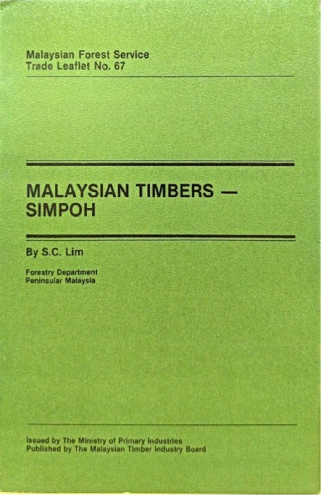 TTL 67 - Malaysian Timbers - Simpoh.emf