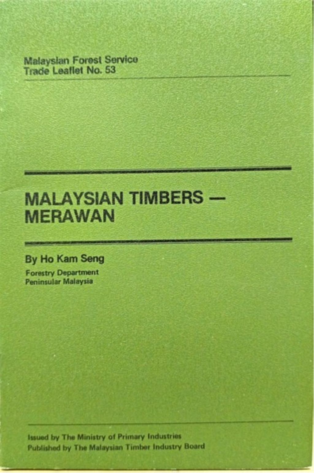 TTL 53 - Malaysia Timbers - Merawan 