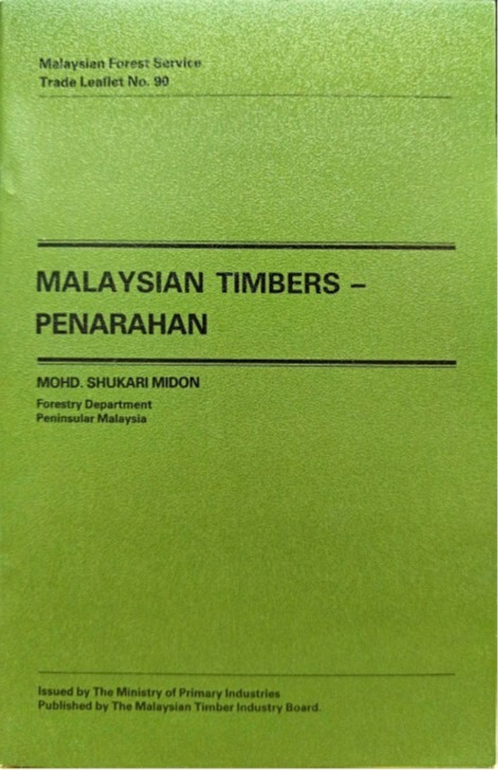 TTL 90 - Malaysian Timbers - Penarahan 