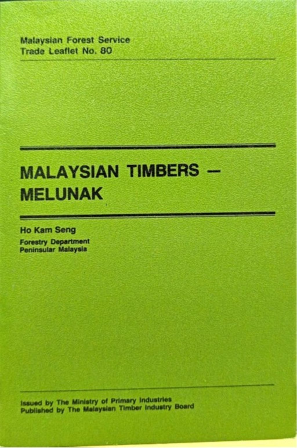TTL 80 - Malaysian Timbers - Melunak 