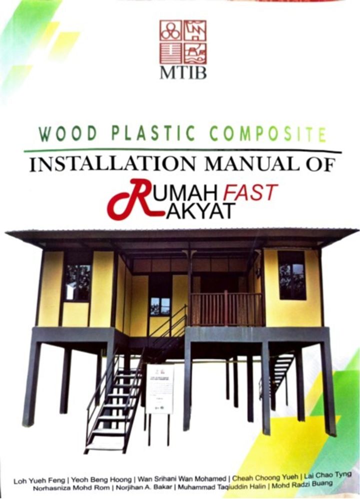Wood Plastic Composite - Installation Manual of Rumah Fast Rakyat