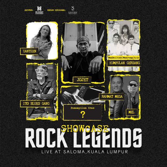 SHOWCASE ROCK LEGENDS  | Saloma Live By HS Event & Entertainment Sdn Bhd