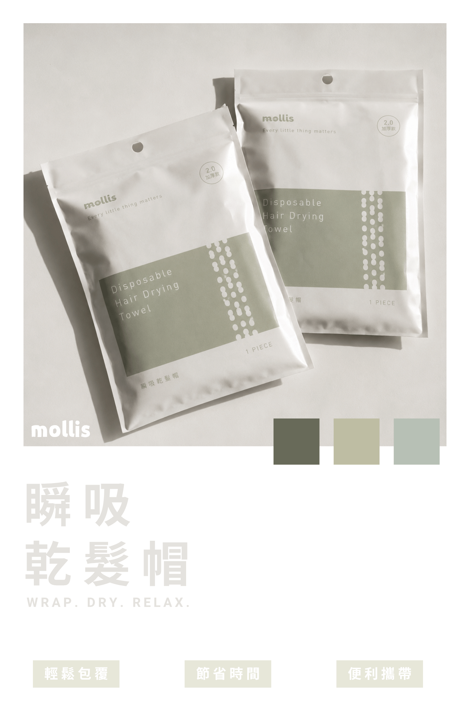 瞬吸 乾髮帽 (0)