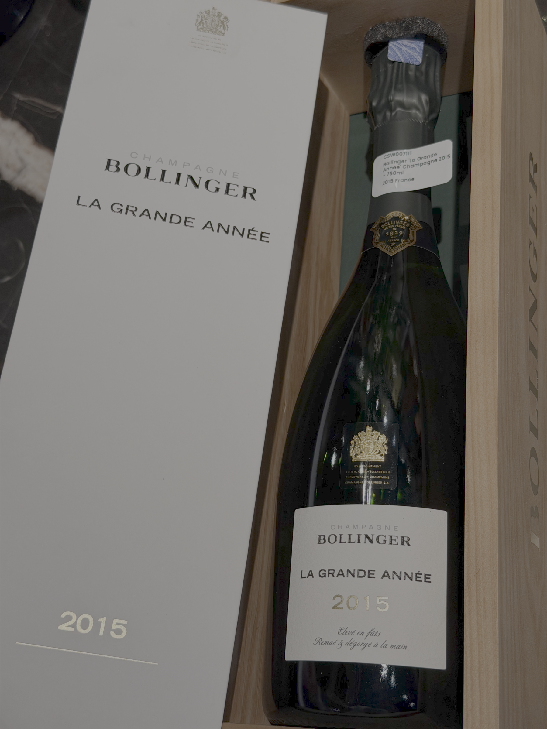 Bollinger La Annee 2015