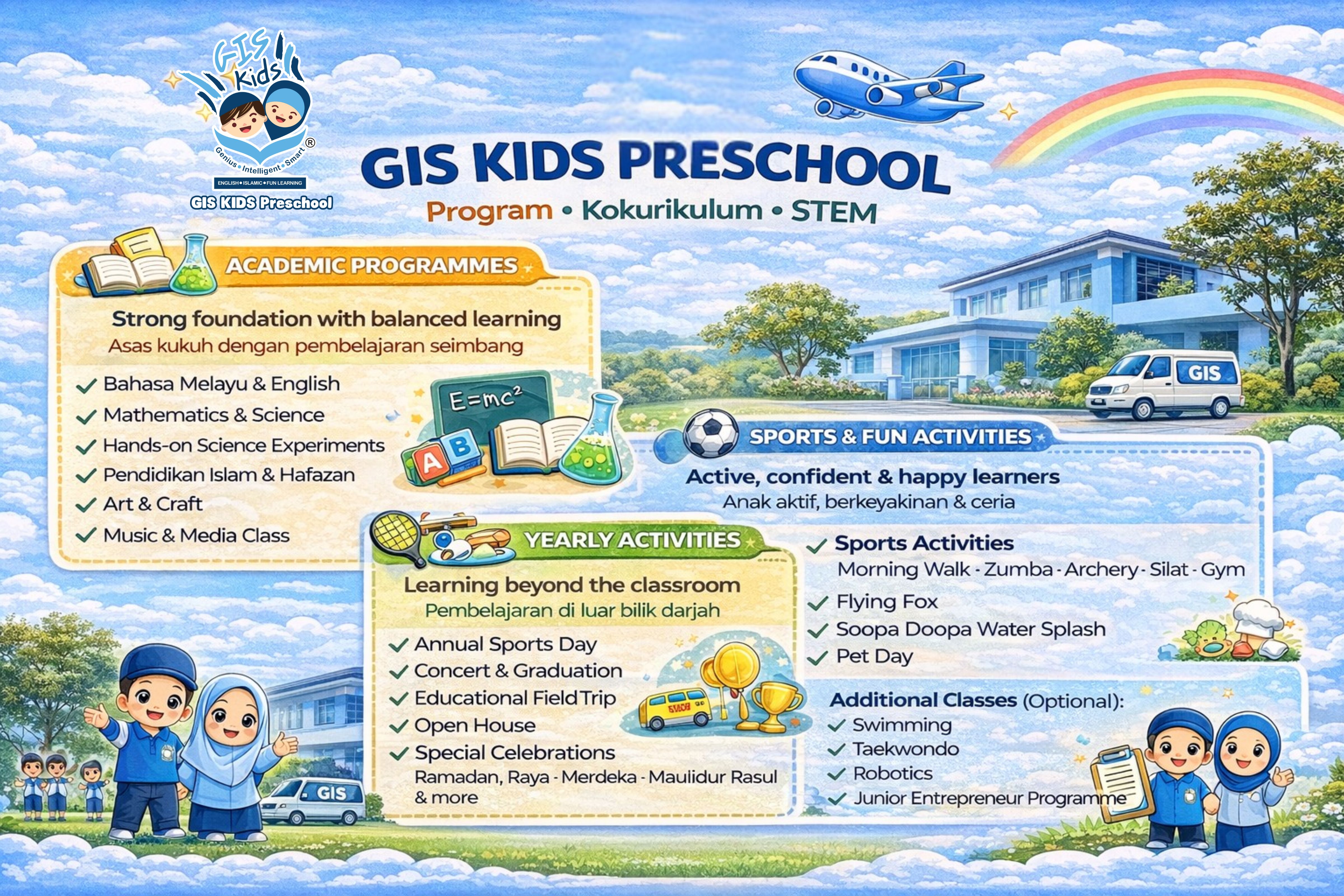 Program, Kokurikulum & STEM