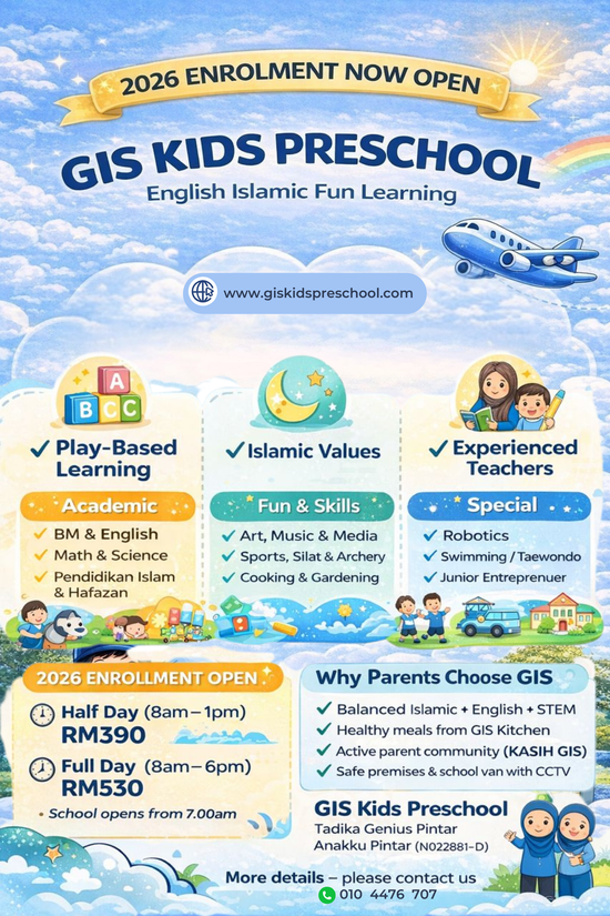 ENROLL NOW! | Gis Kids My