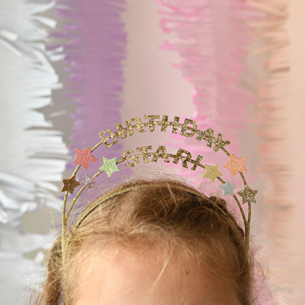 Birthday headband 4