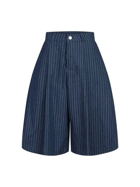 PP PINSTRIPE JORT Navy1