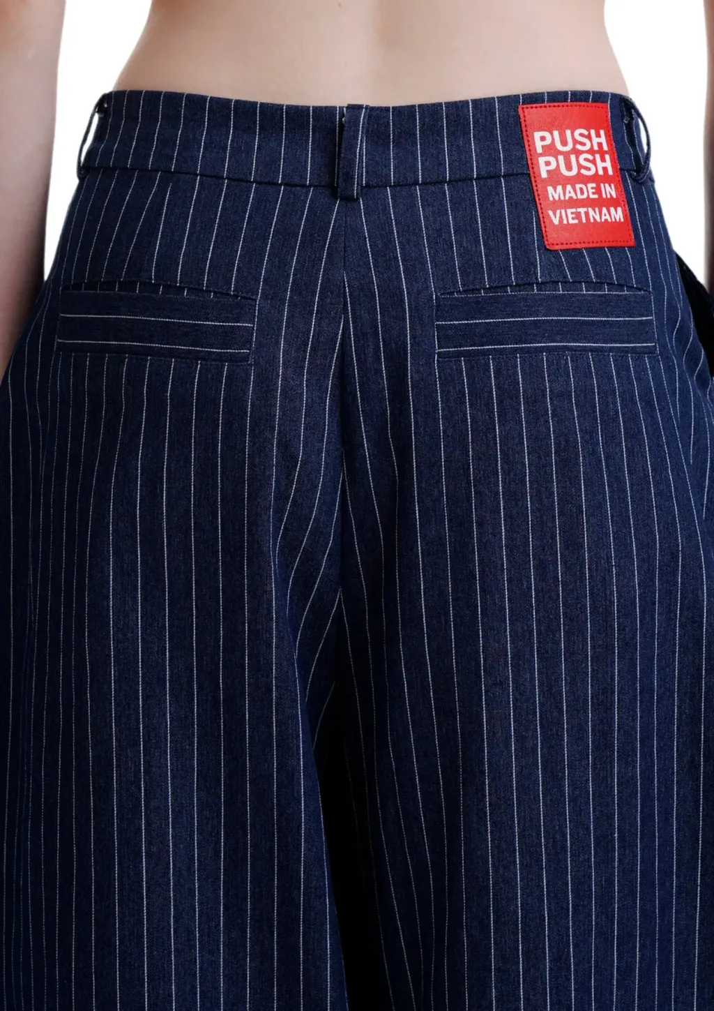 PP PINSTRIPE JORT Navy6