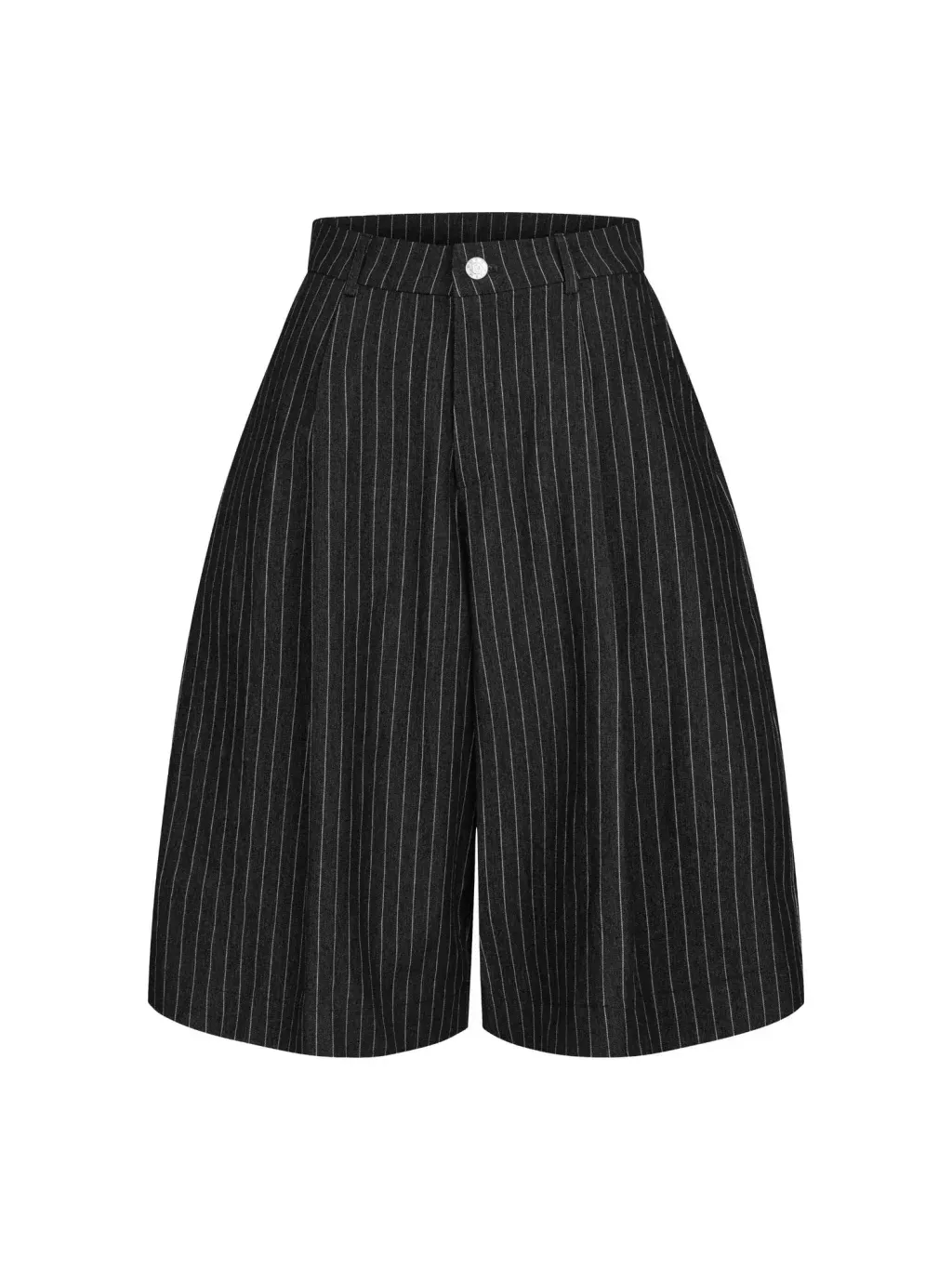 PP PINSTRIPE JORT Black1
