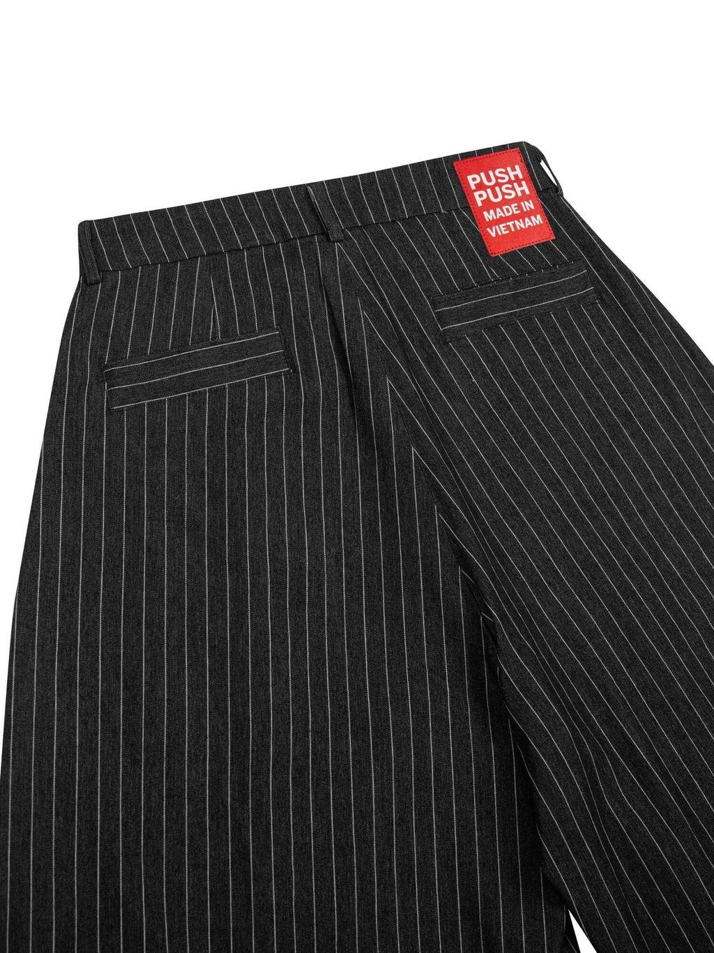 PP PINSTRIPE JORT Black4