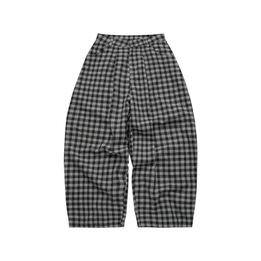 Gingham Wide PantsMONO1