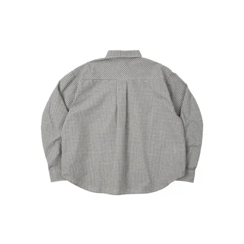 Gingham Oversize Shirt Dusty2