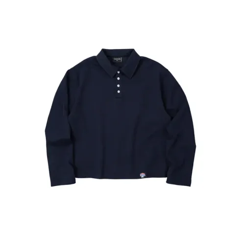 DENN Polo Tee-Navy1