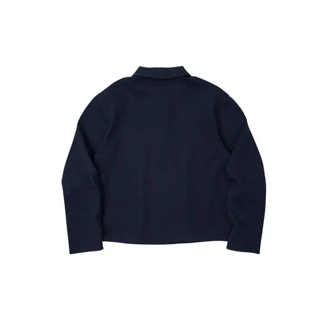 DENN Polo Tee-Navy2