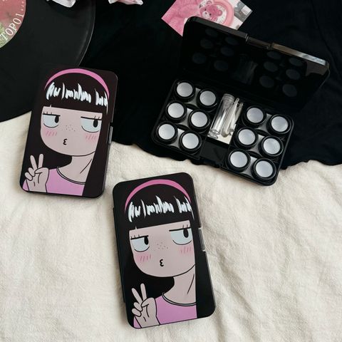 pout lips anime girl case