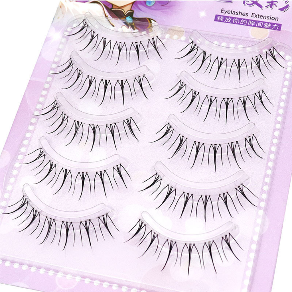 Natural Invisible Band Lashes F07