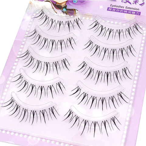 Natural Invisible Band Lashes F07