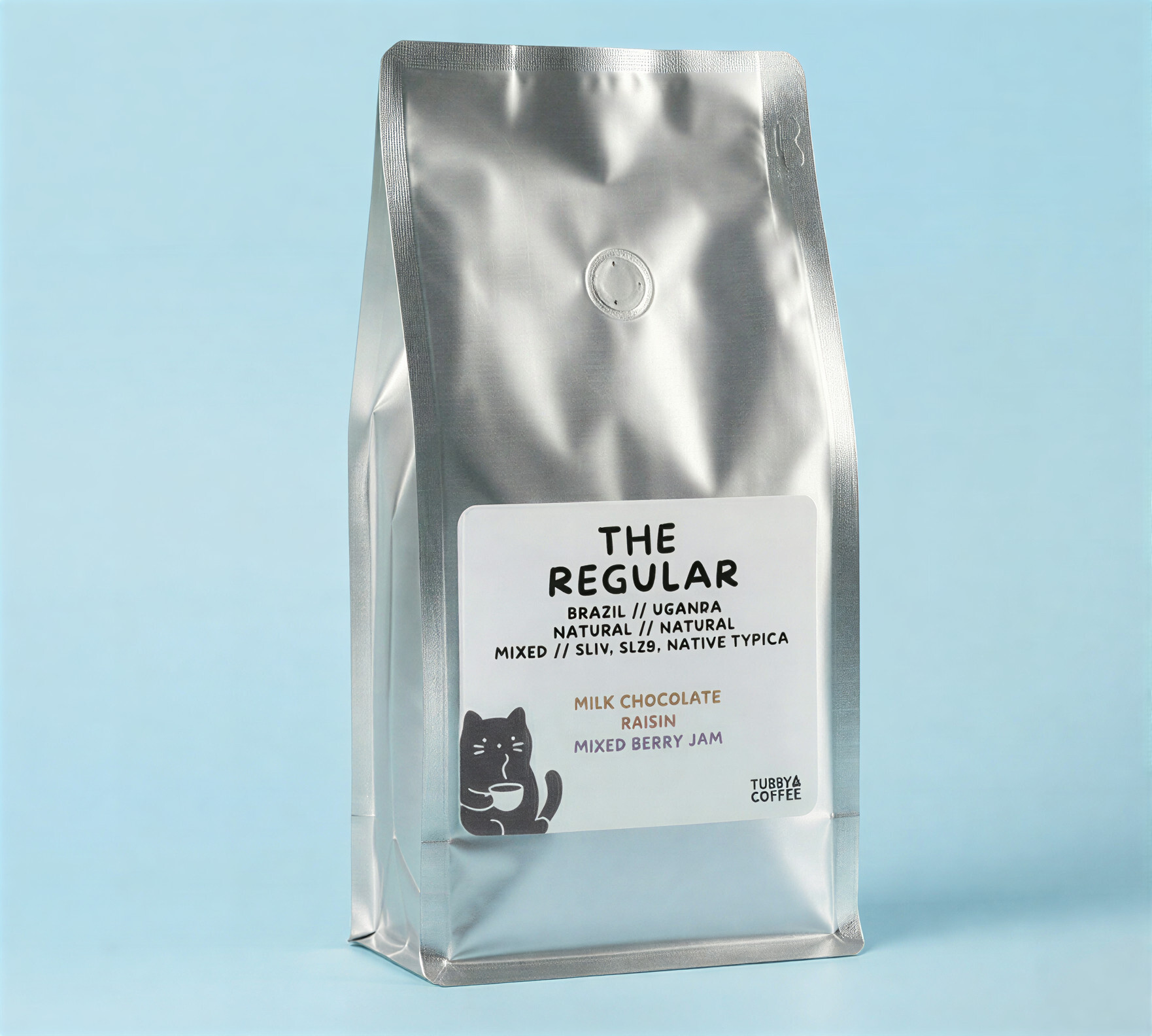 Tubby Coffee Brazil & Uganda Blend – specialty coffee beans Malaysia