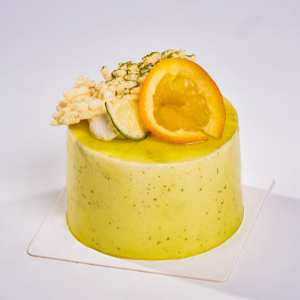 Genmaicha Cake