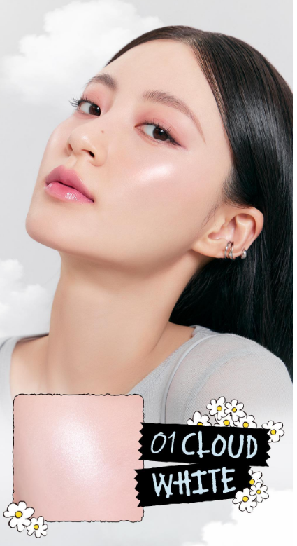 highlighter cloud white