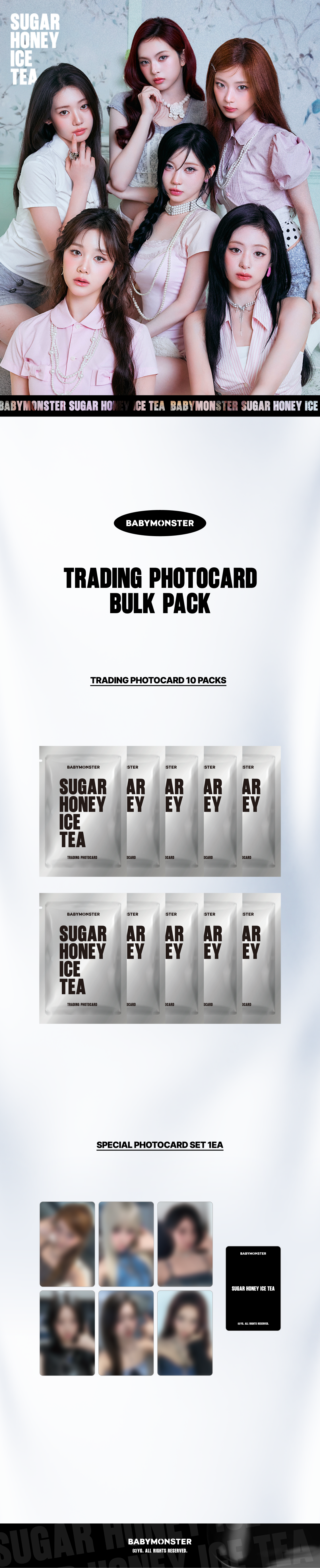 [S.H.I.T] BABYMONSTER TRADING PHOTOCARD BULK PACK