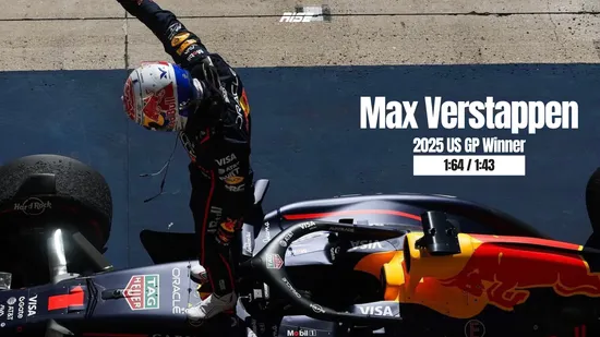 Max Verstappen 2025 US GP | RISE Racing Official 賽車精選店｜F1周邊 & 賽車卡丁裝備 & 模型