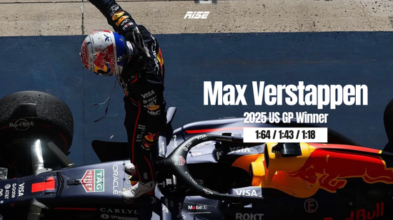 Max Verstappen 2025 US GP | RISE Racing Official 賽車精選店｜F1周邊 & 賽車卡丁裝備 & 模型