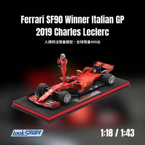 118 Ferrari SF90 Winner Italian GP 2019 Charles Leclerc (1080 x 1080 像素)