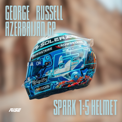 George Russell Azerbaijan GP (1080 x 1080 像素)-2