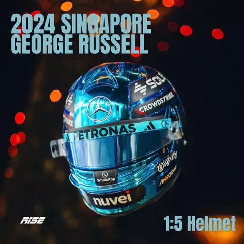 2024 Singapore George Russell (1080 x 1080 像素)
