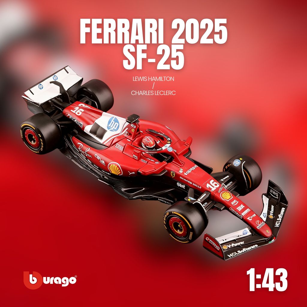 Ferrari 2025 SF-25 (1080 x 1080 像素)
