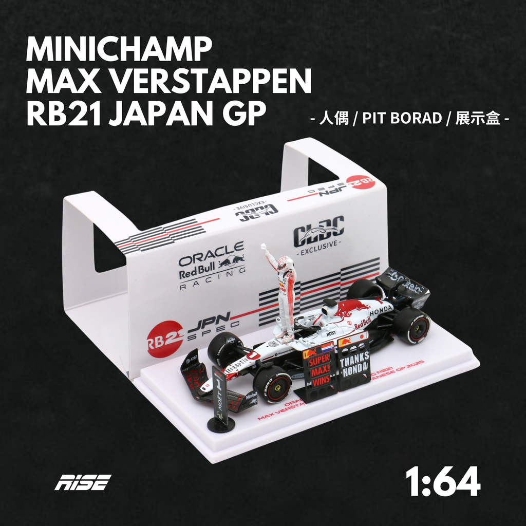 minichamp 164 RB21 Max verstappen (1080 x 1080 像素) (2)