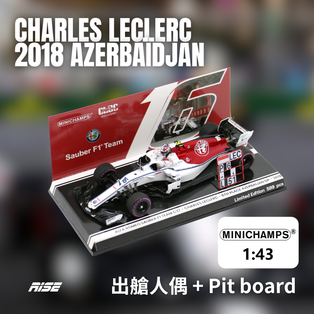 charles leclerc 2018 azerbaïdjan (1080 x 1080 像素)