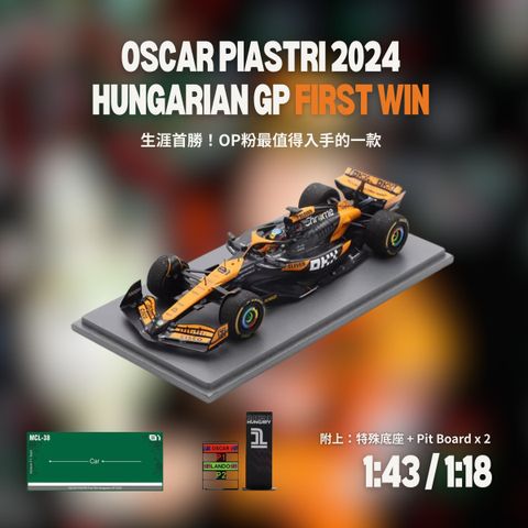 oscar piastri 2024 Hungarian GP First win (1080 x 1080 像素)