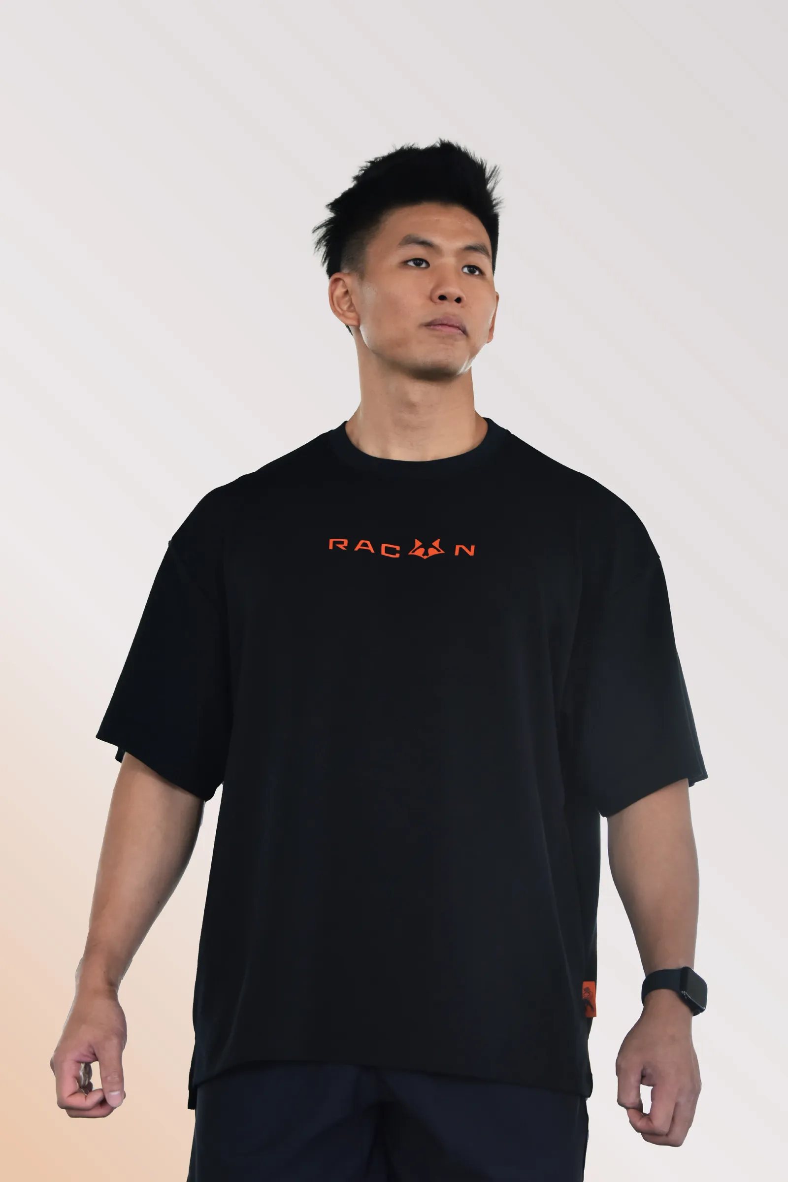 Classic unisex oversized T-shirt_Classic unisex oversized T-shirt-black-back copy