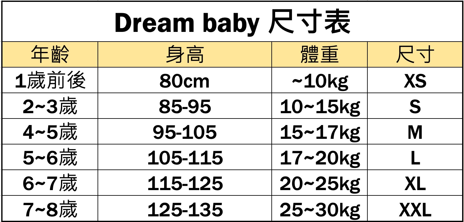 꿈베비 사이즈표ㅗ