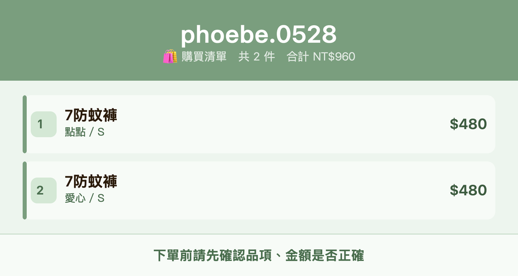 phoebe.0528_購買清單