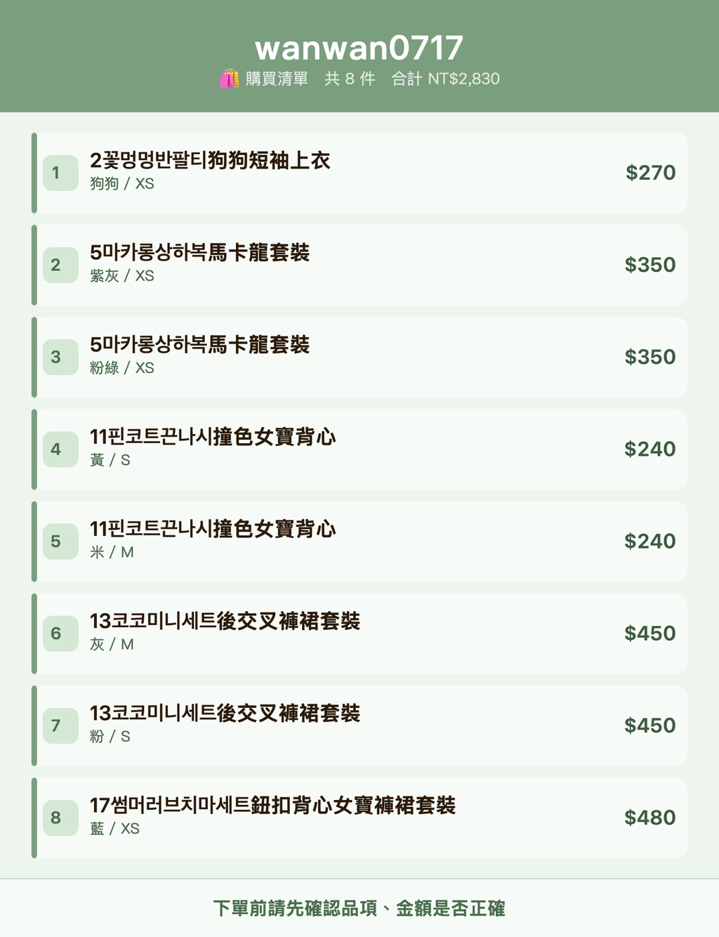 wanwan0717_購買清單