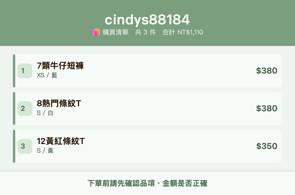cindys88184_購買清單