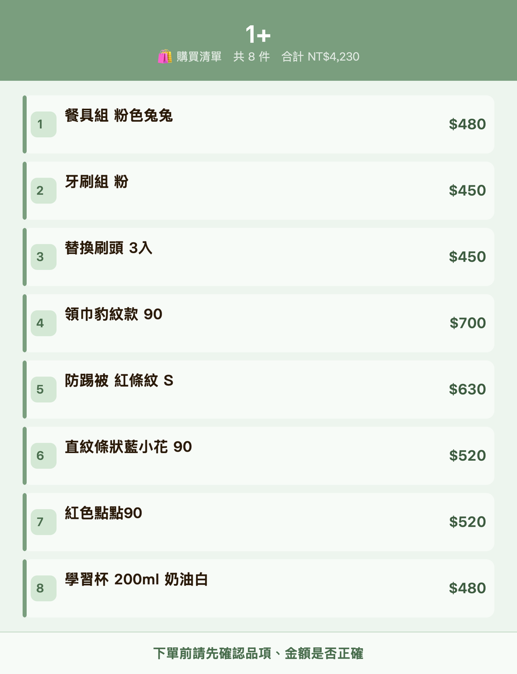 1+_購買清單