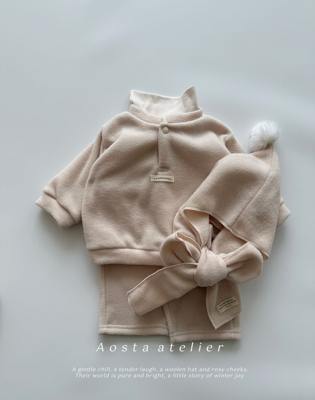 윈터꼬깔머플러 아이-4