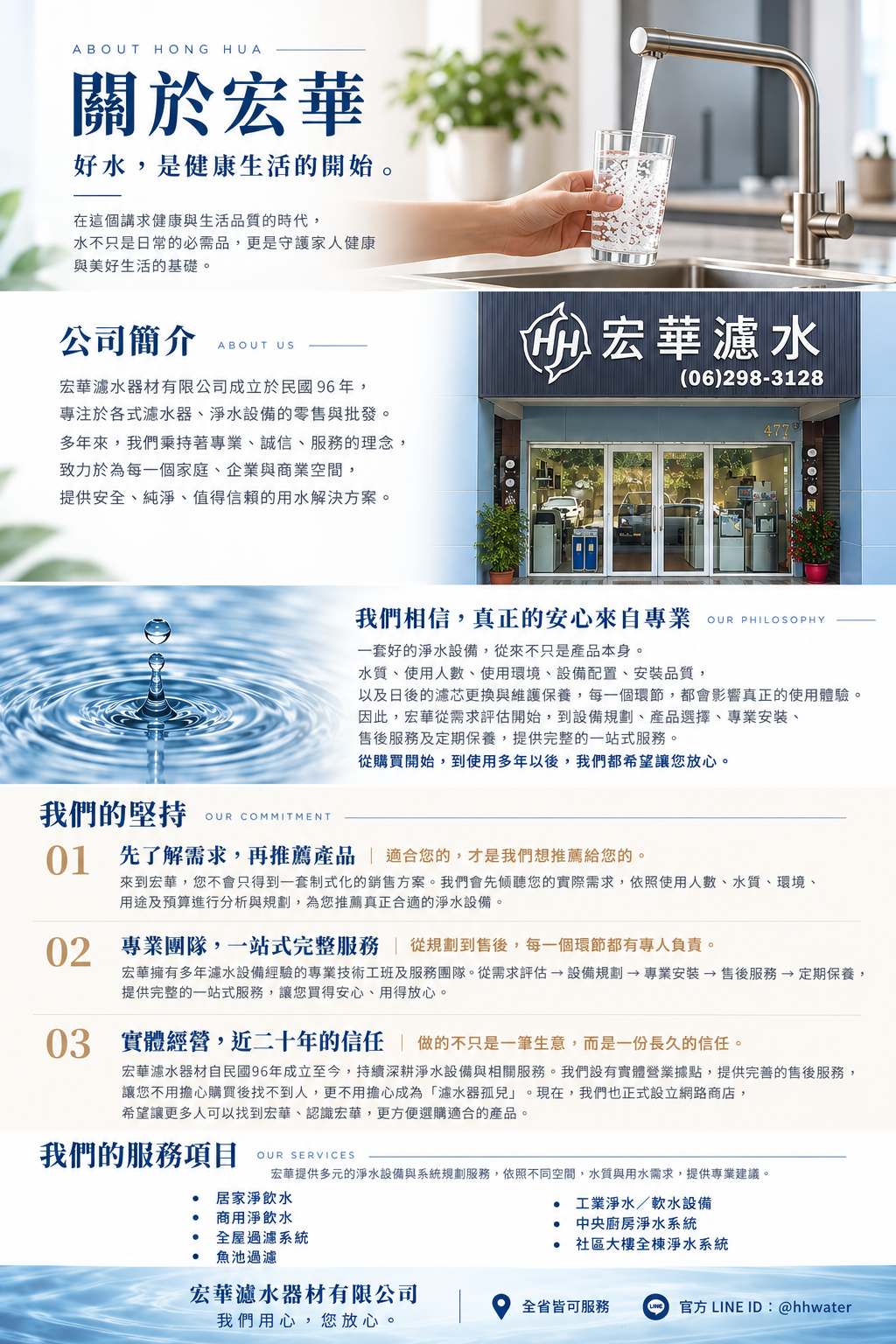 宏華濾水器材企業形象簡介 unerquicklich
