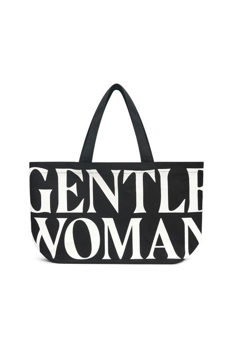 GW CANVAS TOTE BAG黑