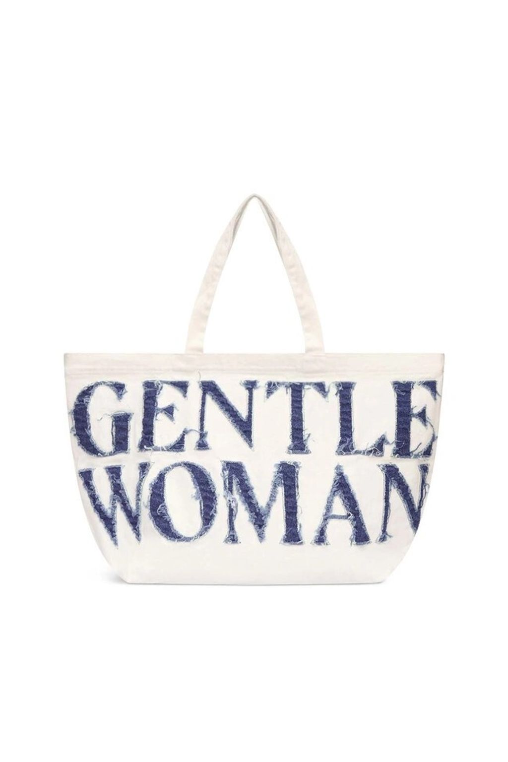 GW Denim Tote Bag 白色1