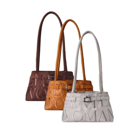 GW SUEDE BALLERINA BAG 三色-99