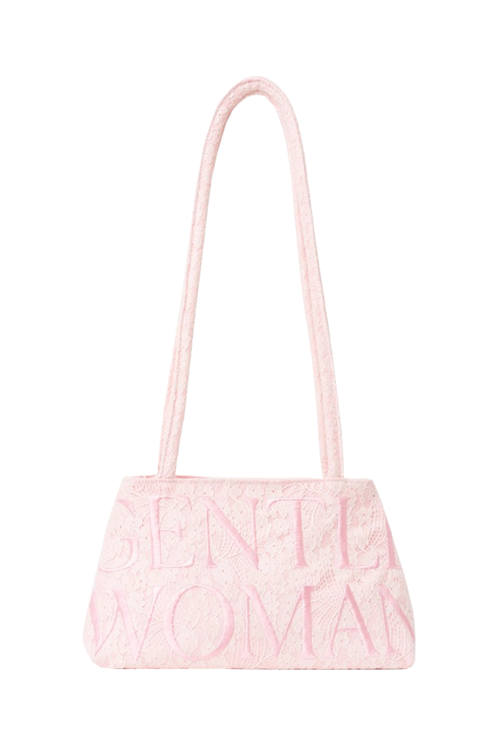 GW LACE BALLERINA BAG 亮粉1