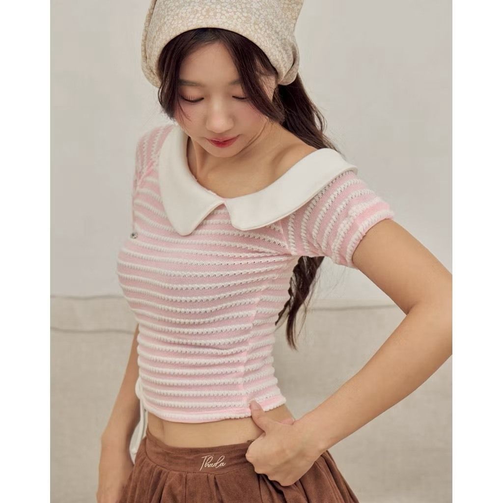 Zinnia Top 粉色1